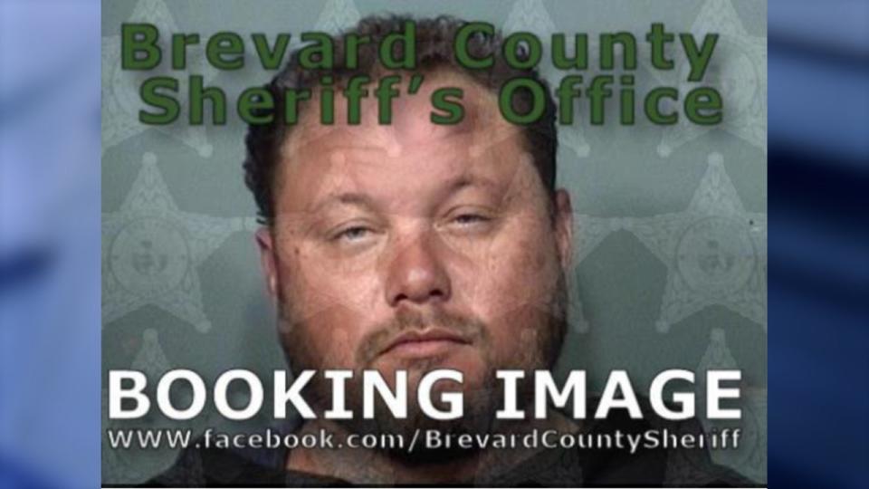 <div>Booking photo so Drew Davidson (Photo via Brevard County Sheriff's Office)</div>