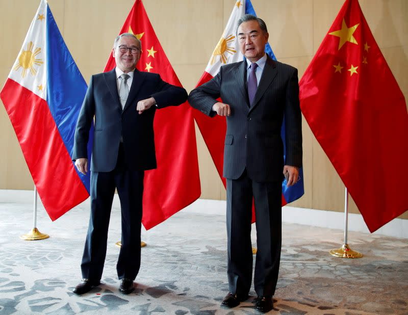 China's Foreign Minister Wang Yi visits Philippines