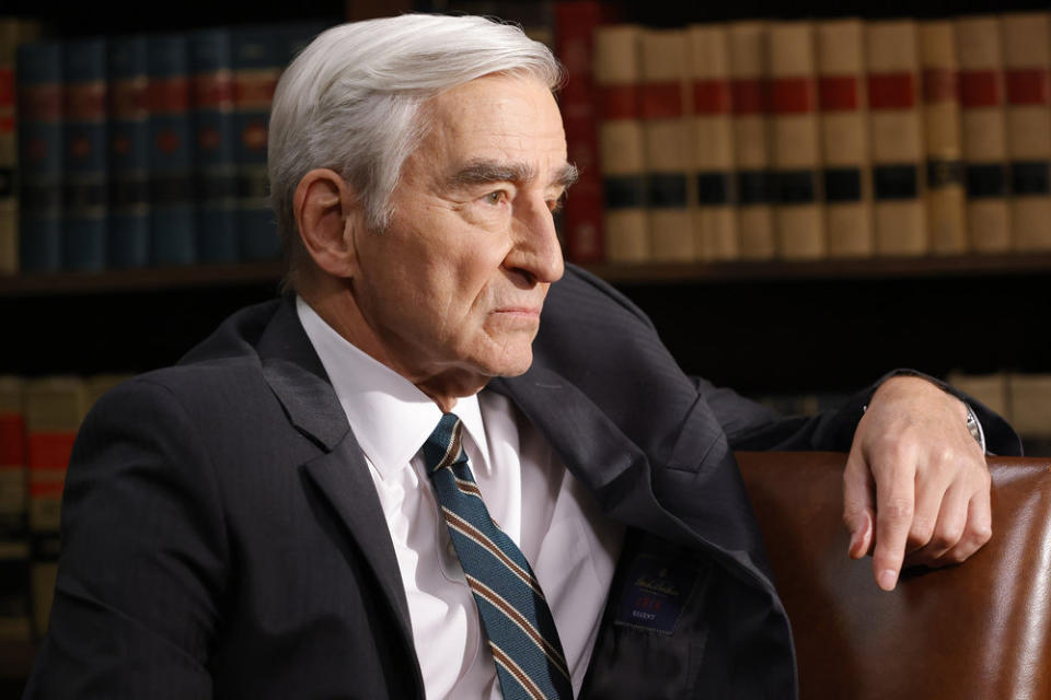 Sam Waterston in “Law & Order” - Credit: Will Hart / NBC