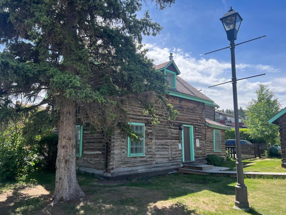 The rectory at the historic Log Church in downtown Whitehorse.