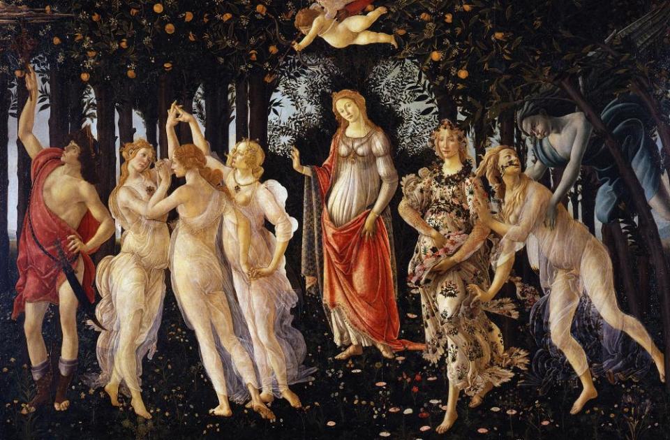 La Primavera by Sandro Botticelli.