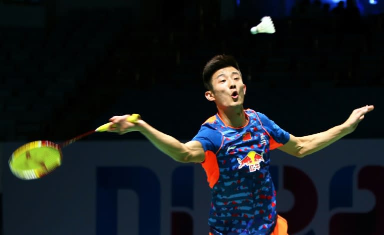 Badminton world number one Chen Long of China