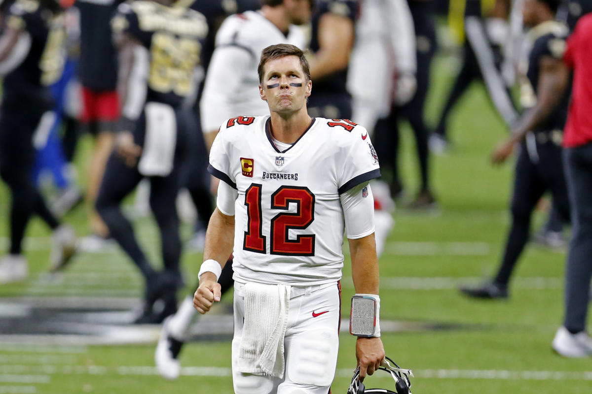 Tom Brady Reacts to Tristan Wirfs' Friendly Jab