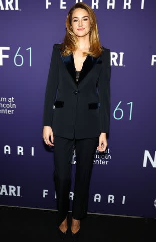 <p> Arturo Holmes/Getty Images</p> Shailene Woodley at the New York Film Festival in New York City.