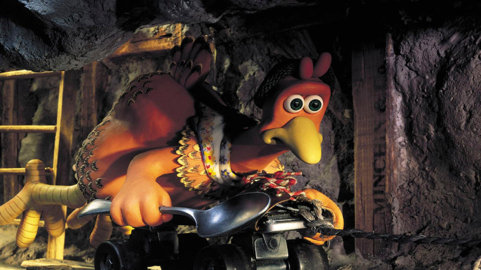 One of the main characters of Chicken Run.