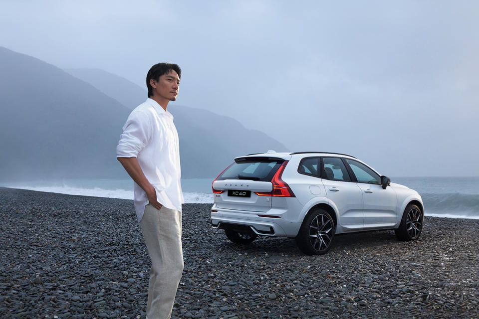 【車勢星聞】張震拍攝Volvo XC60形象廣告。（圖：國際富豪汽車提供）