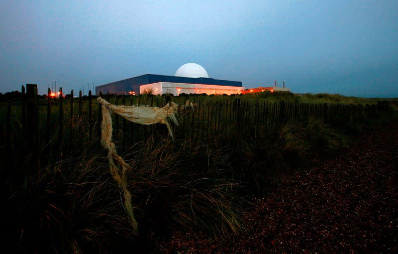 FILE PHOTO: General view of Sizewell B nuclear power station in Suffolk, eastern England