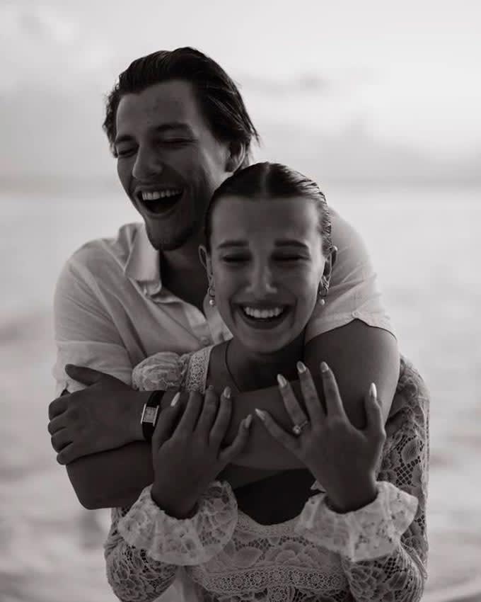 ¿Millie Bobby Brown y Jake Bongiovi se han comprometido?