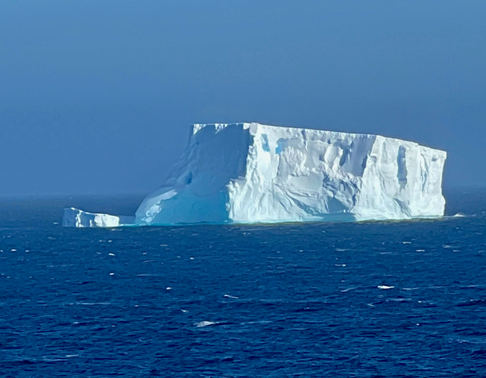 Judy Shaw of Kent took this photo of an iceberg during her recent cruise to Antarctica, the southernmost continent in the world. Shaw now has visited every continent in the world.
