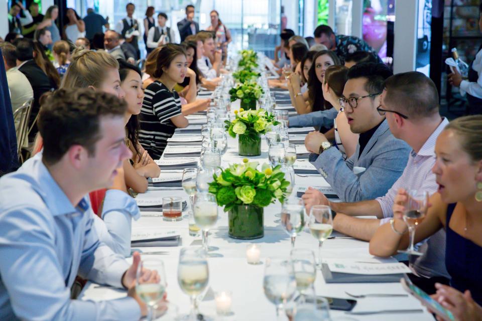 <p>The third annual <a rel="nofollow noopener" href="https://www.cityharvest.org/event/cadillac-dinner-series/" target="_blank" data-ylk="slk:City Harvest Dinner Series at Cadillac House;elm:context_link;itc:0;sec:content-canvas" class="link ">City Harvest Dinner Series at Cadillac House</a> featured top chefs Angie Mar of the Beatrice Inn, Suzanne Cupps of Untitled at the Whitney, and Emma Bengtsson of Aquavit along with their respective mentors, Pat LaFrieda, Anita Lo, and Elizabeth Falkner. Here's a look at the evenings.</p>