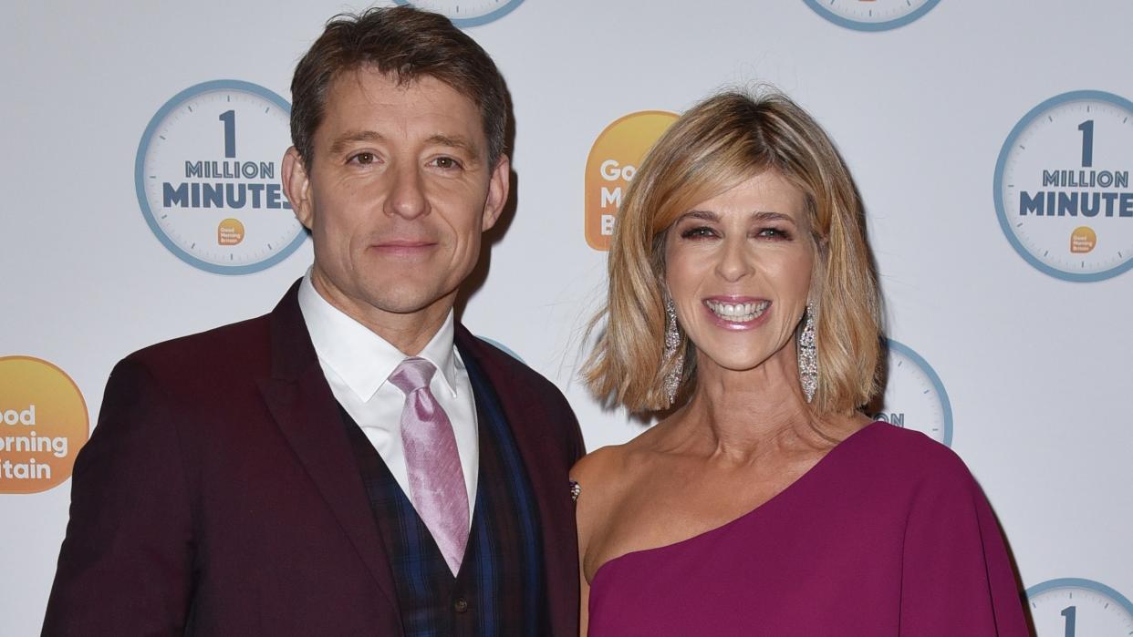 Ben Shephard and Kate Garraway attend the Good Morning Britain 1 Million Minutes Awards at Television Centre in London (James Warren / SOPA Images/Sipa USA)