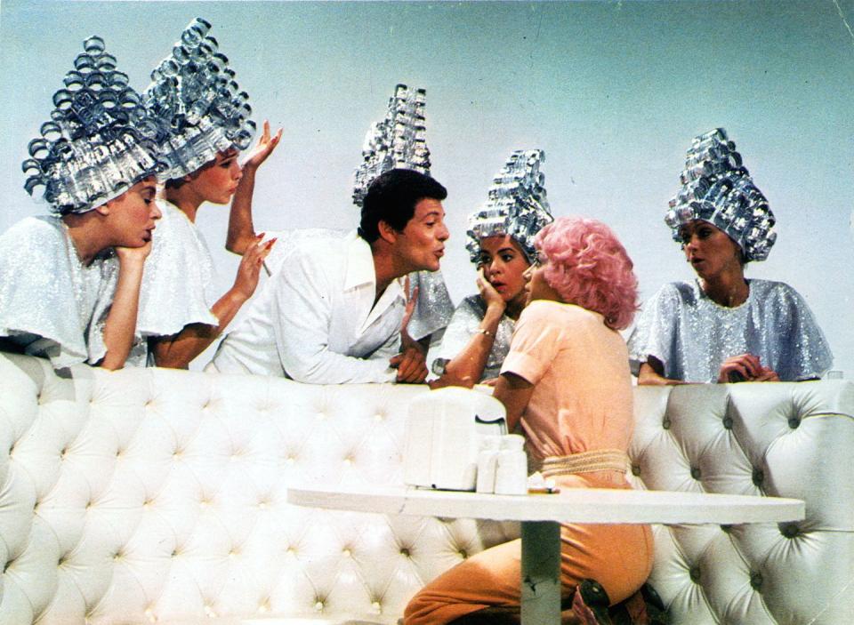 17) "Beauty School Dropout" almost didn't happen.