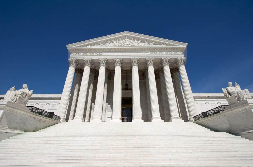 The United States Supreme Court in Washington D C USA 