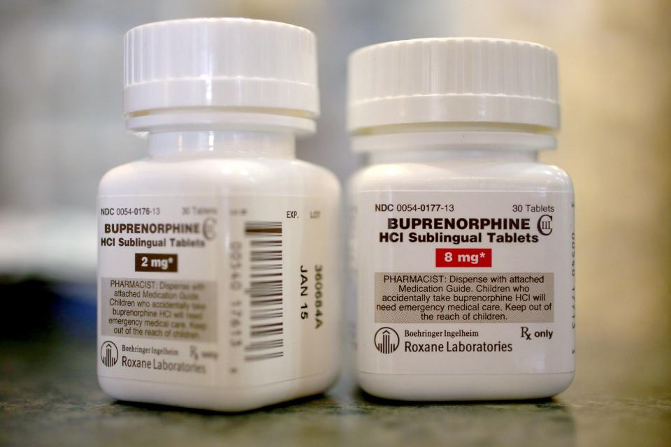 The generic prescription pain medication buprenorphine is used as an alternative to methadone to help addicts recovering from heroin use.