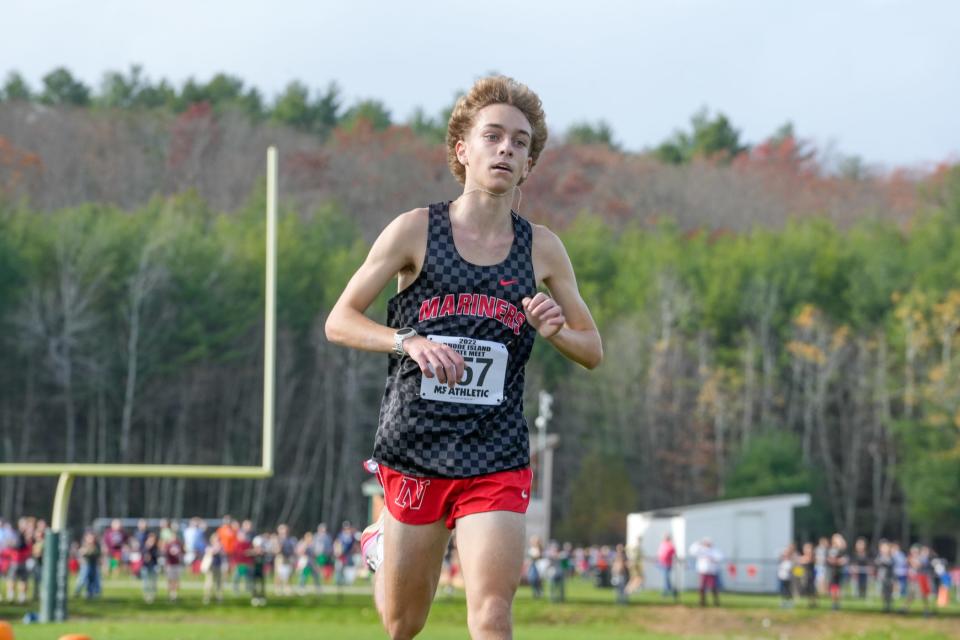 Cole Francis, of Narragansett, was among the fastest middle distance runners this winter.