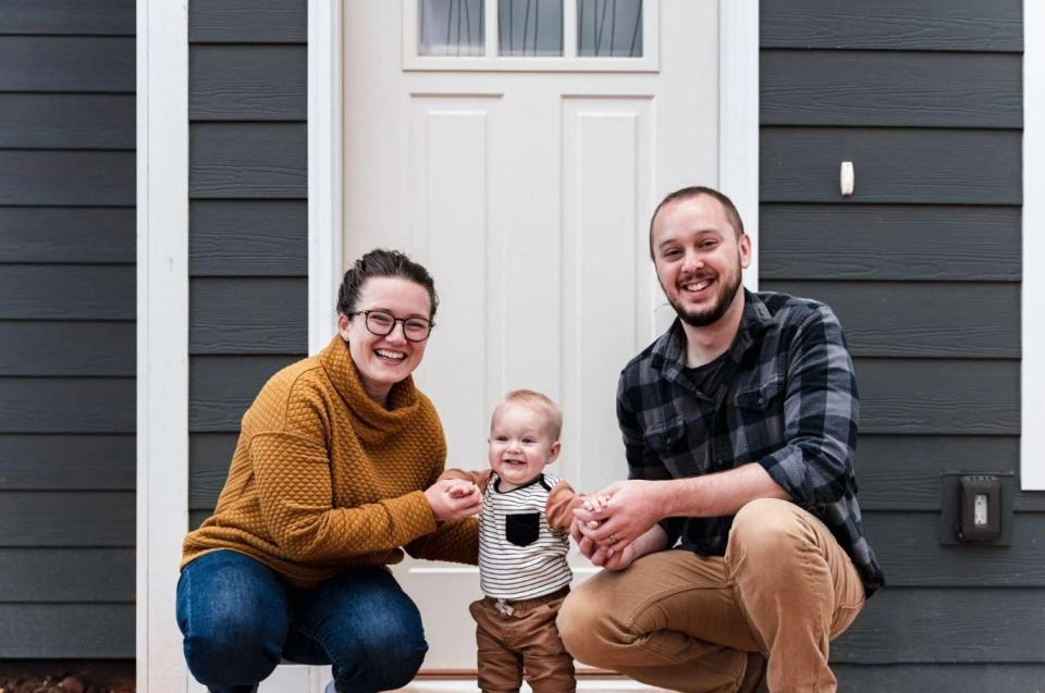 Lizzie and Dylan Mattson with their son, Henry, have launched a Kickstarter campaign so they can open an independent bookstore in Spearfish. They are aiming to raise $45,000 by Oct. 5. "We're very excited," Lizzie Mattson said.