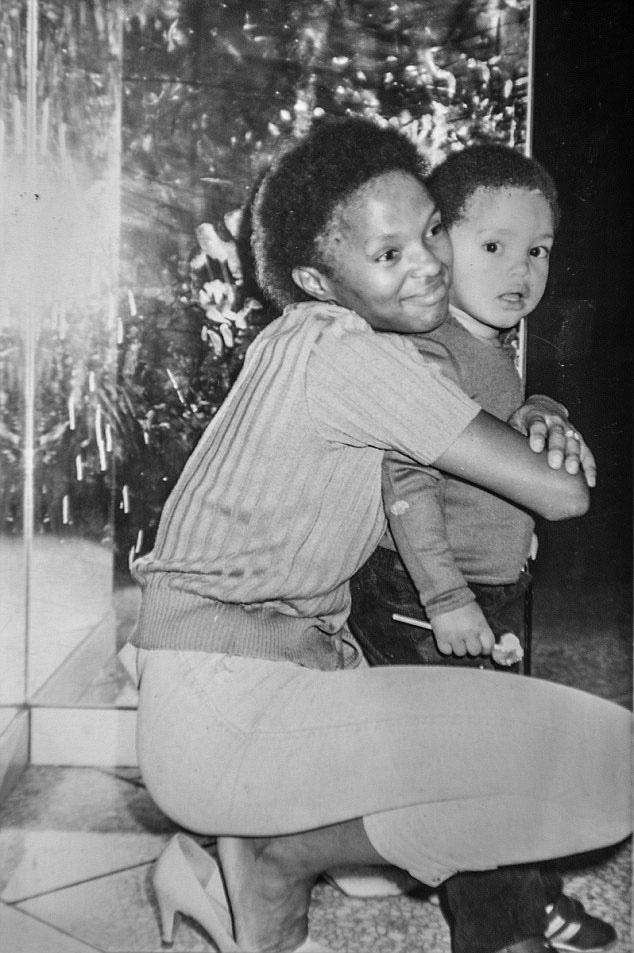 Trevor Noah with his mother, Patricia, when he was 3. (Photo: Patricia Noah)