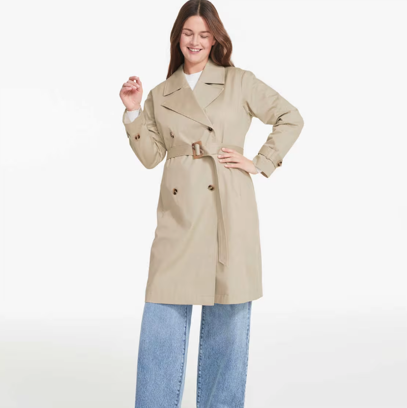 Trench Coat. Image via Joe Fresh.