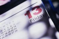 <p>The stigma attached to Friday the 13th is widely believed to have <a href="http://time.com/4325675/friday-the-13th-unlucky-why/" rel="nofollow noopener" target="_blank" data-ylk="slk:biblical roots;elm:context_link;itc:0;sec:content-canvas" class="link ">biblical roots</a>. The number 12 is seen in many cultures as a sort of “perfect” number and adding one more to that throws things off a bit. According to the bible, Judas was the 13th guest to arrive at the Last Supper and Friday was widely believed to be the day Jesus was crucified (but has since been brought into question.) </p><p>Similarly in Norse mythology, Loki was the 13th guest to arrive at a dinner for the gods in Valhalla and wreaked havoc on the whole event. The Friday superstition also has origins in the U.S. where (in the 19th century) all executions took place on Friday. </p><p>There's even a word for people who fear Friday the 13th: friggatriskaidekaphobics.</p>