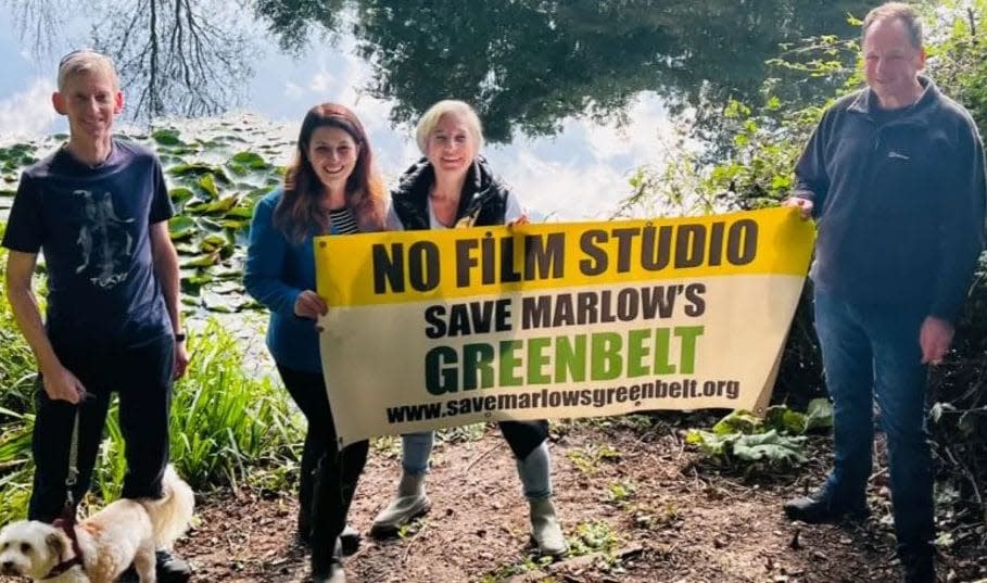 Residents campaigning against the film studio have cited reasons of noise, traffic and spoilt views