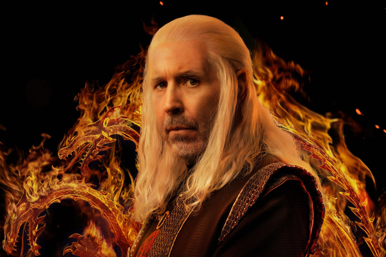 Paddy Considine as King Viserys Targaryen. (Courtesy HBO)