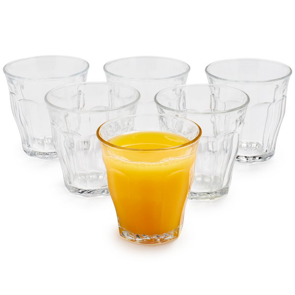 8) Duralex Picardie Tumblers, Set of 6