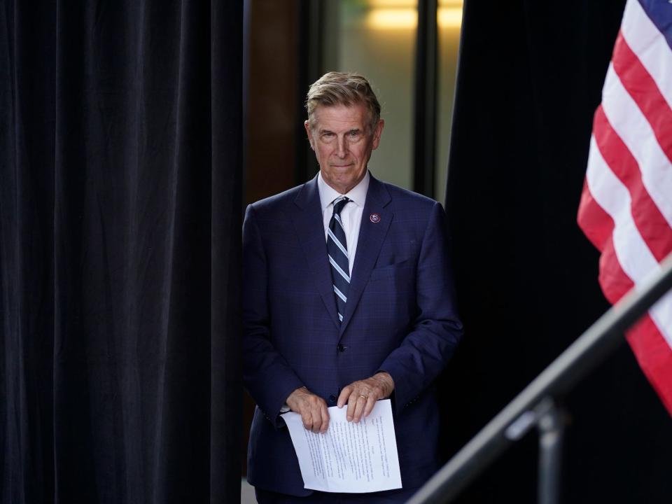 Democratic Rep. Don Beyer of Virginia at a campaign event in Arlington, Virginia on July 23, 2021.