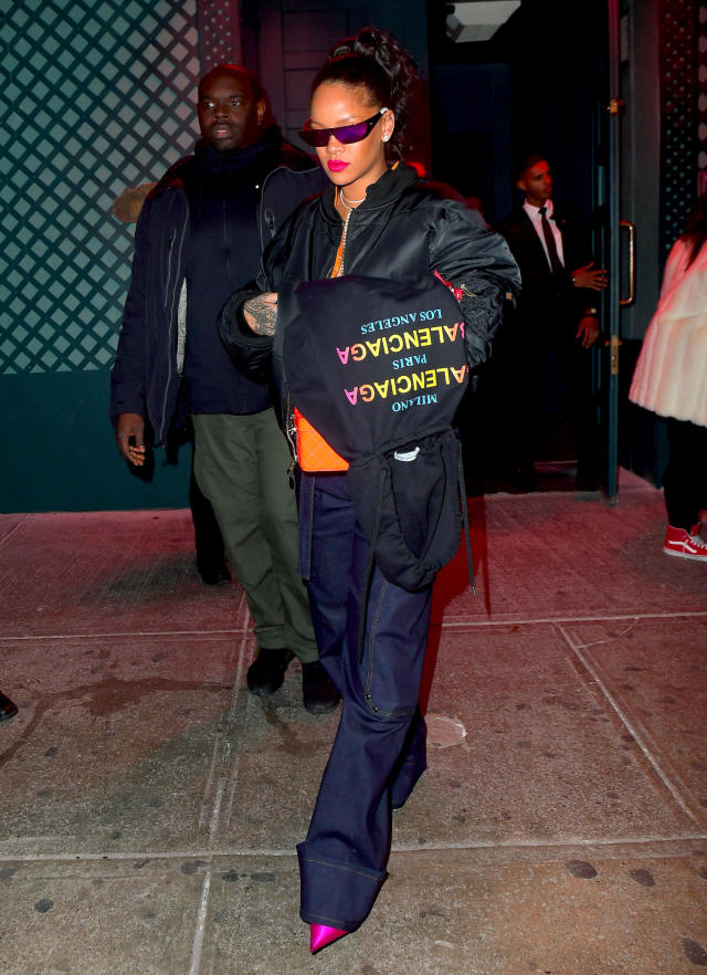 Rihanna Wears Her Sunglasses at Night, Plus Katie Holmes, Zendaya & More