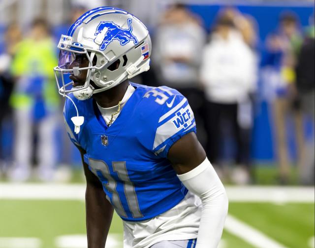 Watch: Lions rookies Kerby Joseph and Aidan Hutchinson pick off