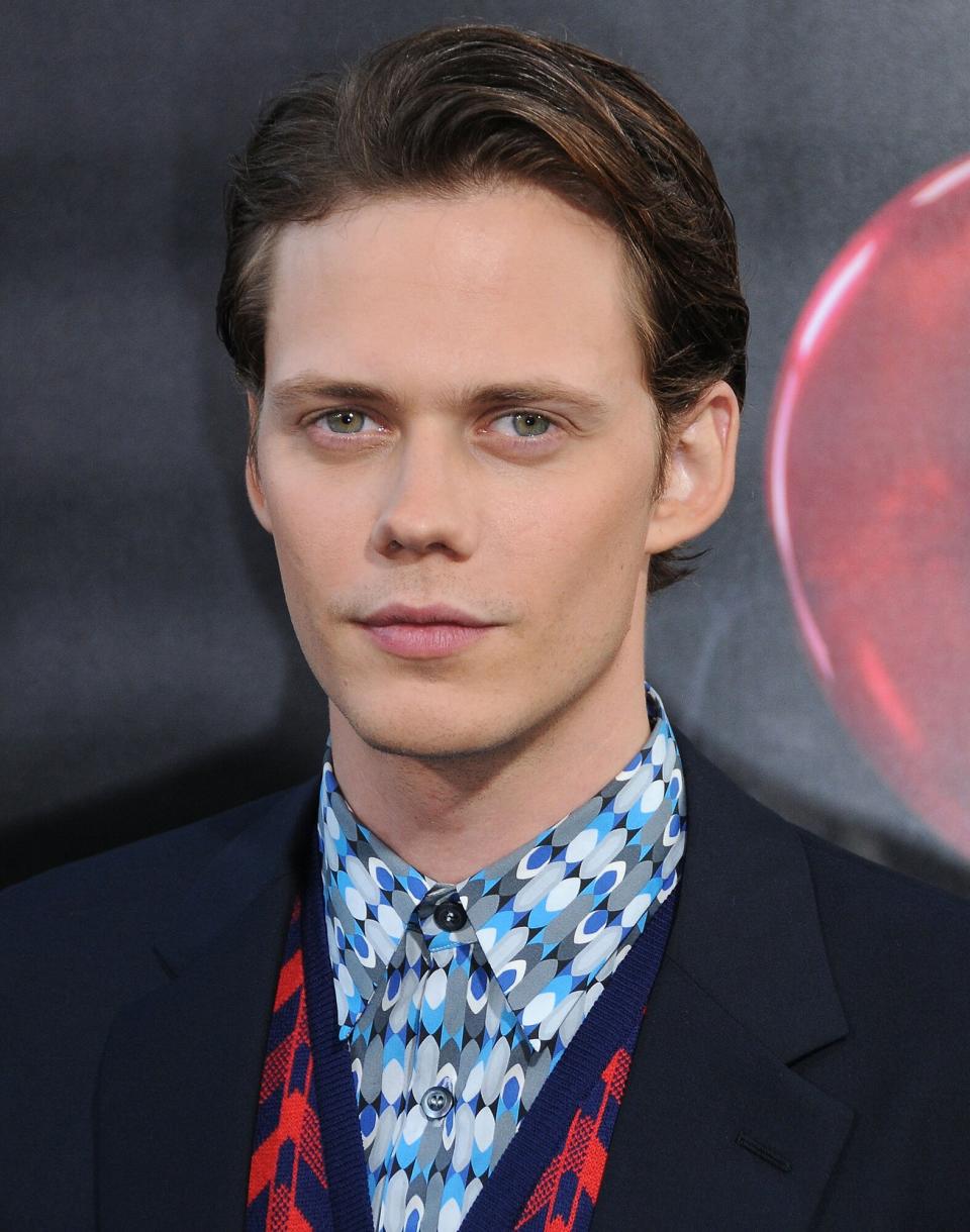 Bill Skarsgard attends the premiere of Warner Bros. Pictures and New Line Cinemas' 'It' at TCL Chinese Theatre on September 5, 2017 in Hollywood, California