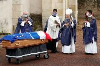 Funeral of late former French President Valery Giscard d'Estaing in Authon