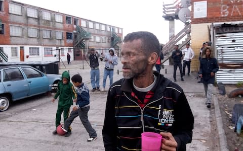 Former prison gang leader Turner Adams believes the cycle of violence in Lavender Hill, a ghetto so violent it is known as "kill me quick", dates back to Apartheid era policies. - Credit: Brenton Geach/The Telegraph&nbsp;