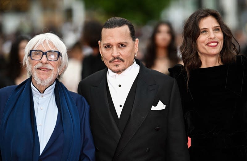  Pierre Richard, Johnny Depp y Maïwenn