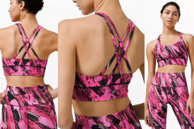 lululemon - Energy Bra Long Line on Designer Wardrobe