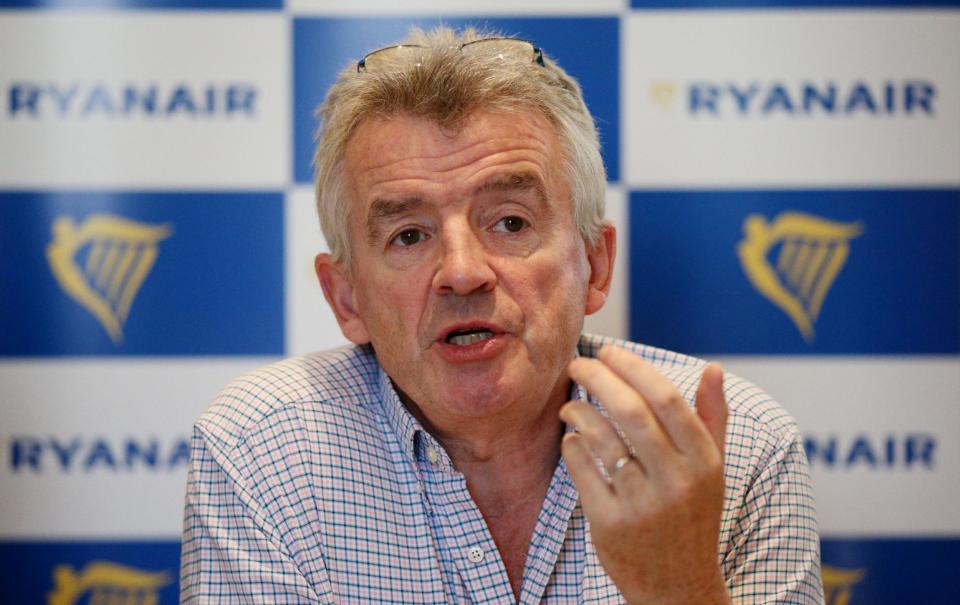 Ryanair Chief Executive Officer Michael O'Leary: PA Wire/PA Images