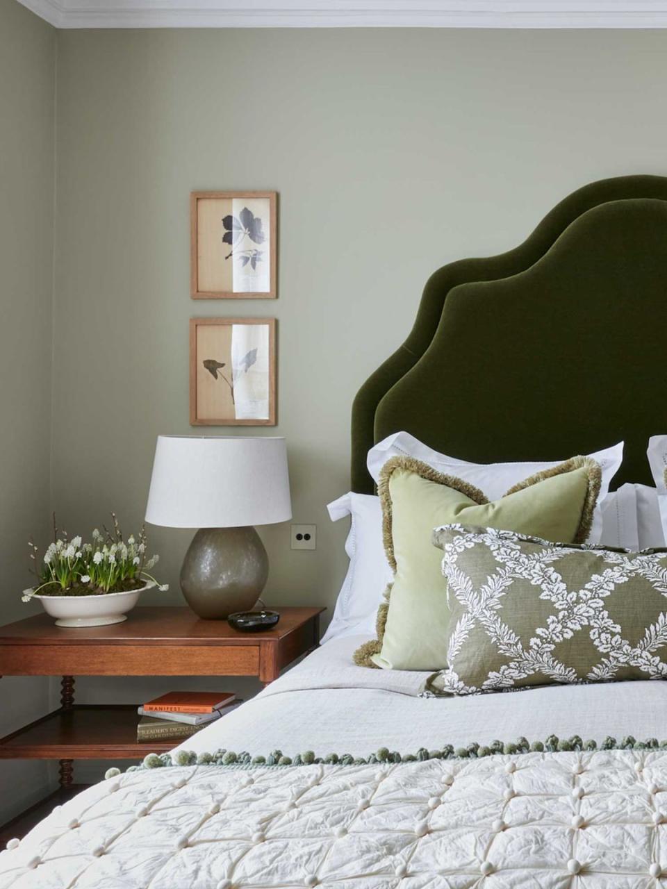 green bedroom ideas