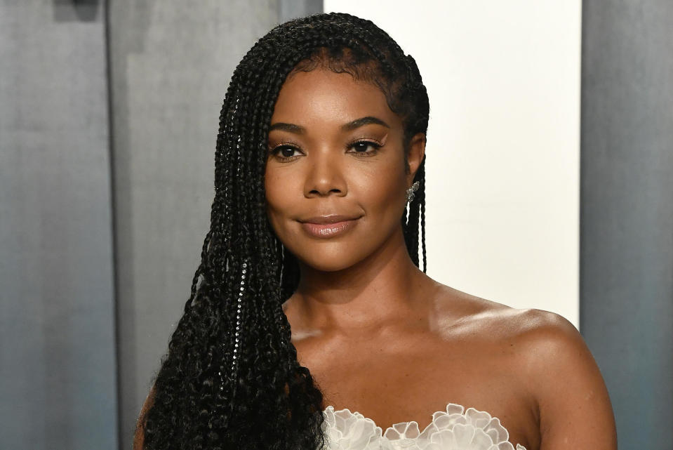 Gabrielle Union attends an Oscar party on February 9, 2020, in Beverly Hills. / Credit: Frazer Harrison / Getty