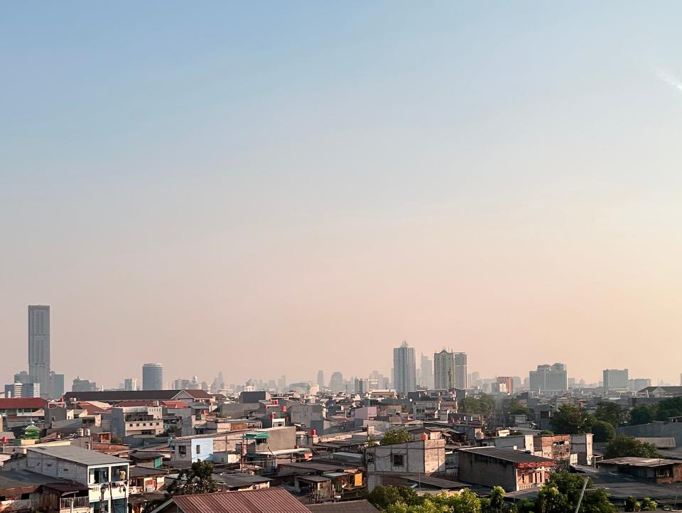 A view of north Jakarta.