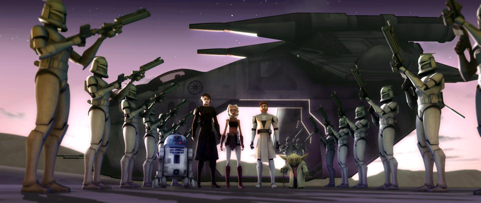 STAR WARS: THE CLONE WARS, ©Warner Bros./Courtesy Everett Collection