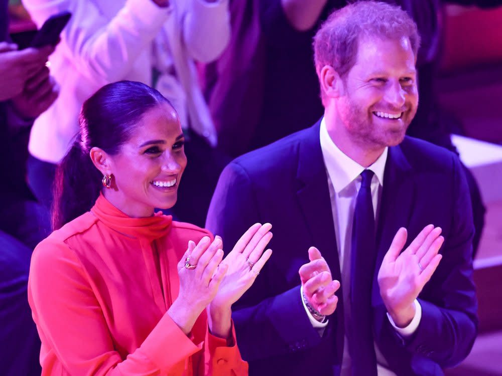 Herzogin Meghan und Prinz Harry Anfang September in Manchester. (Bild: Chris Jackson/Getty Images)