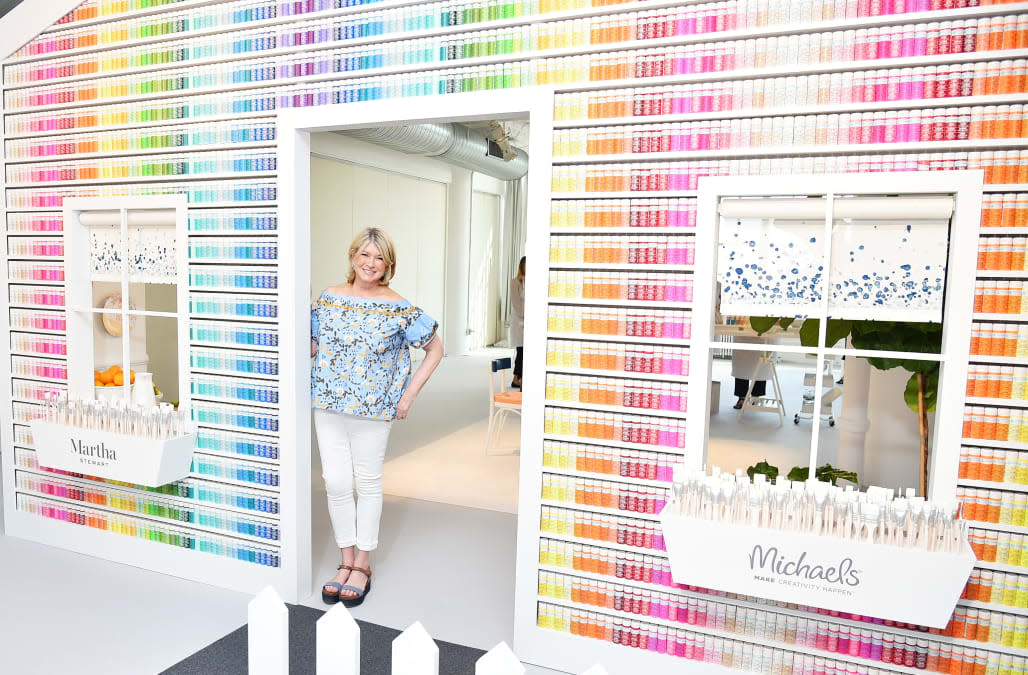 Michaels and Martha Stewart Host Experiential Craft Paint Launch Event