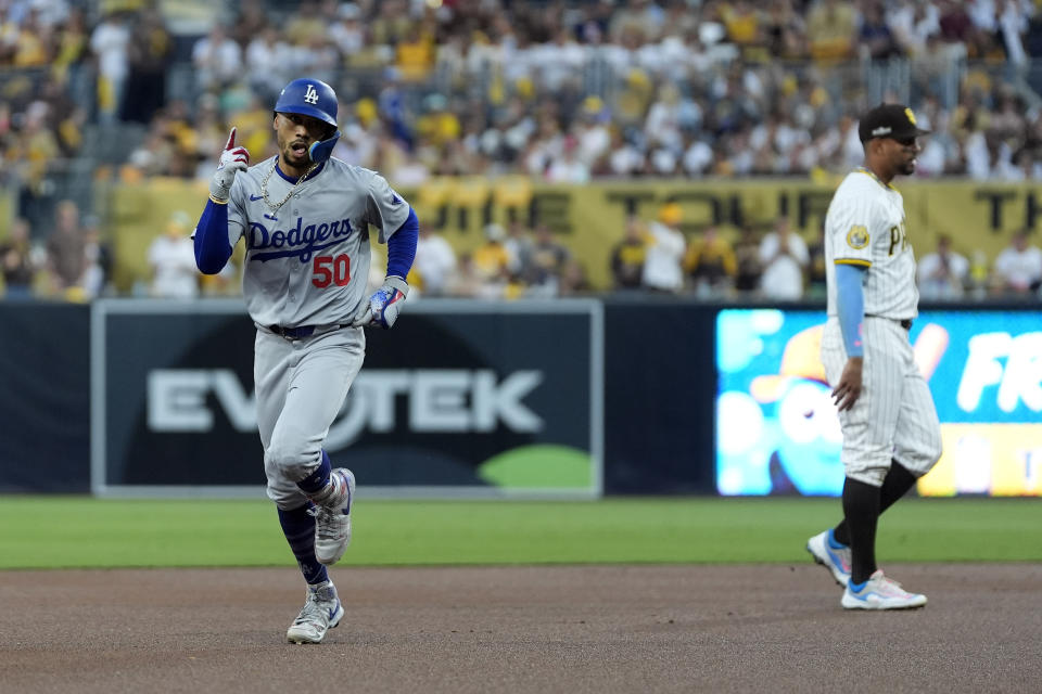 Mookie Betts gets the best of Jurickson Profar with HR in near carbon-copy of play that sparked Padres-Dodgers dramatics