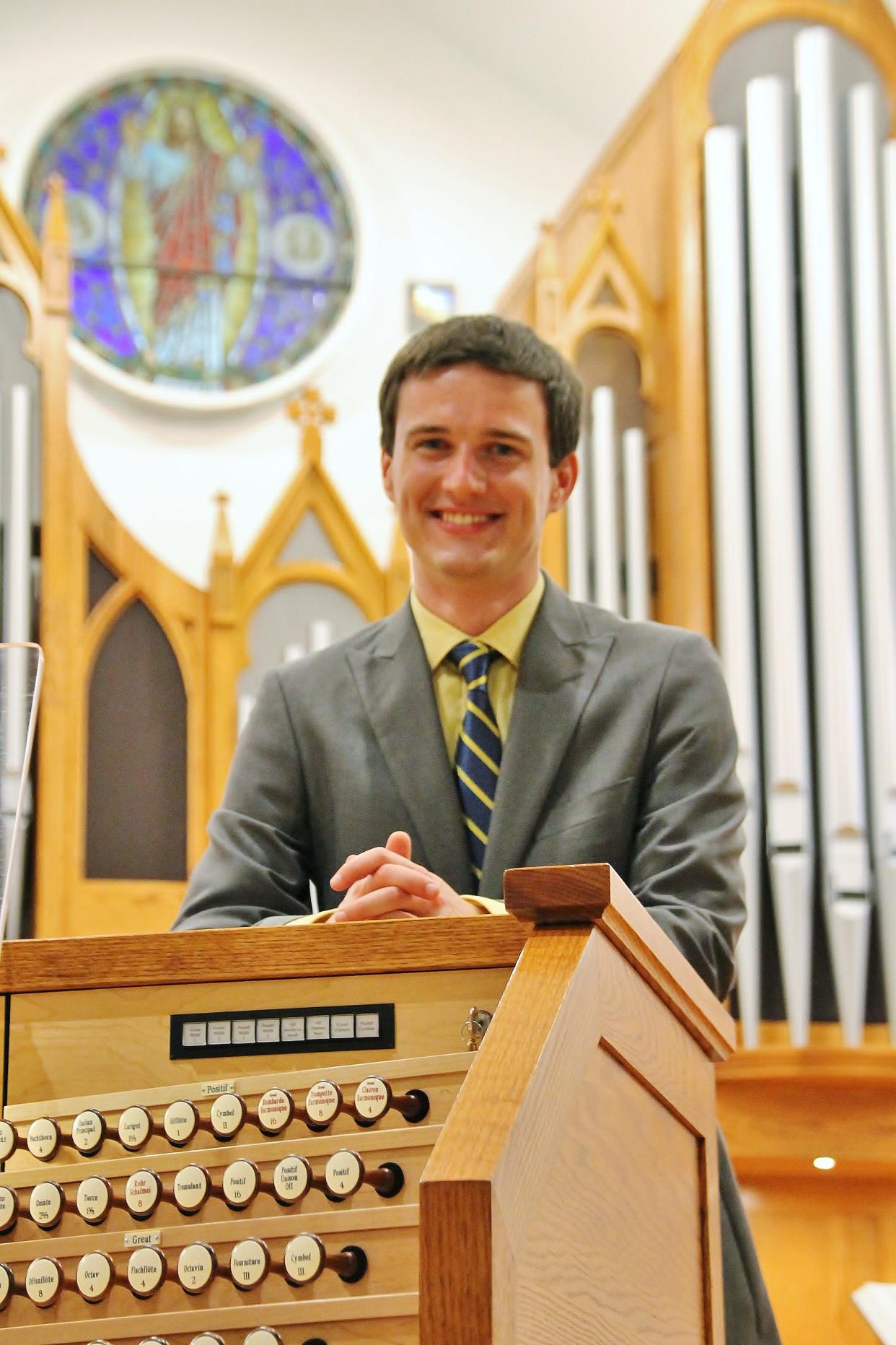 Michael Kearney will play a historic pipe organ in a New Sewickley church.