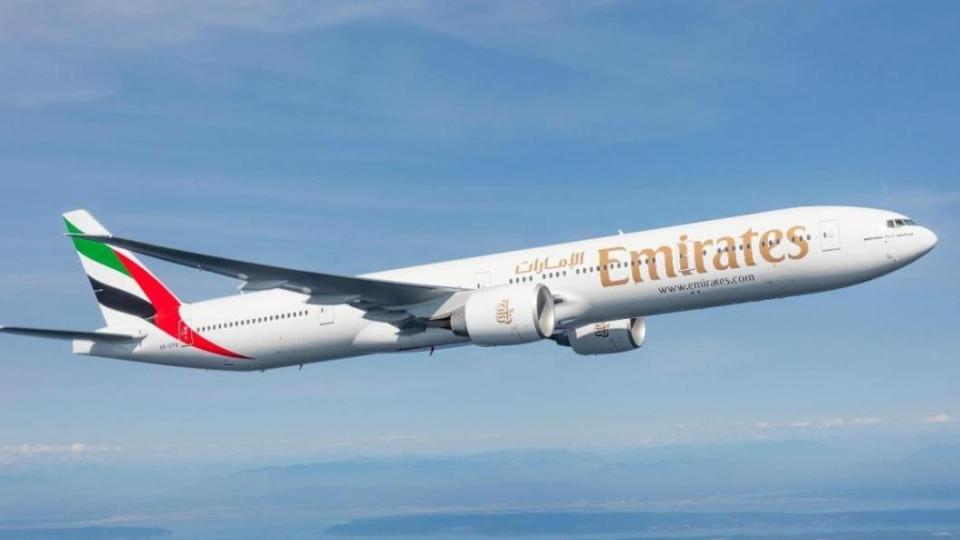 阿聯酋航空（Emirates）因索賠處理得分低，僅排第26。（圖／阿聯酋航空提供）