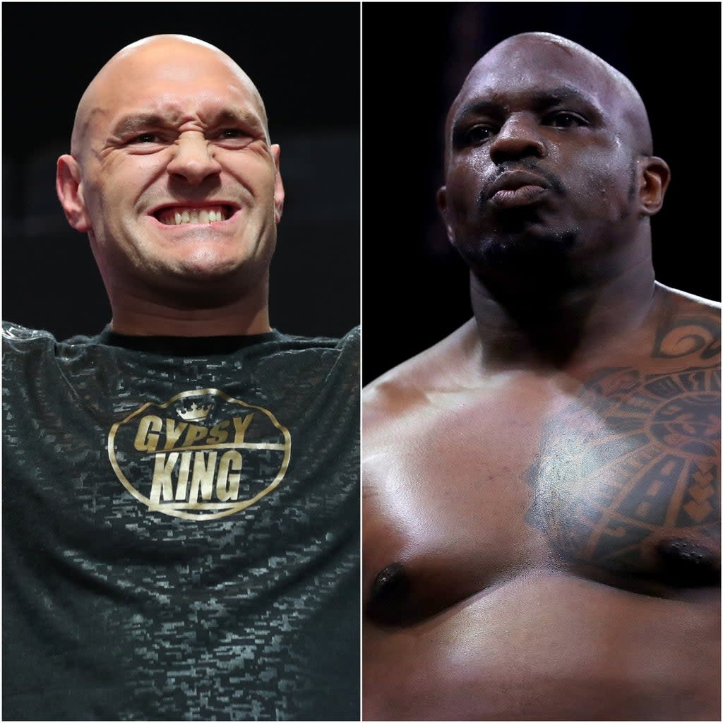 Tyson Fury and Dillian Whyte are on a collision course (Bradley Collyer/Nick Potts/PA)