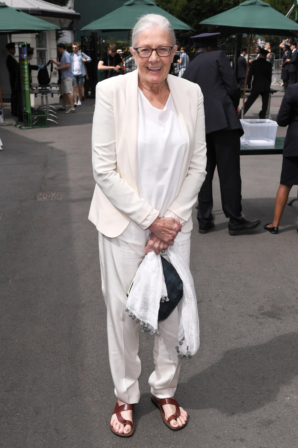 Day seven of Wimbledon 2018: Vanessa Redgrave