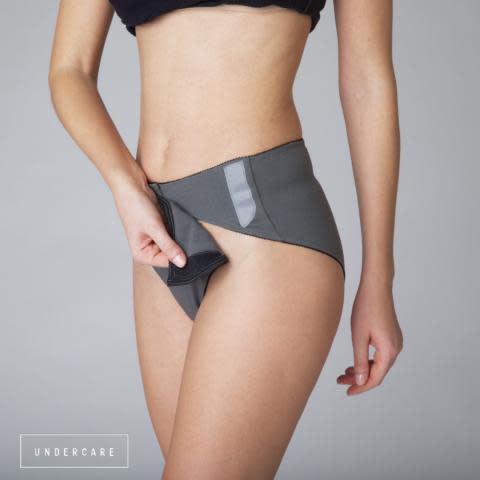 Adaptive High Waist Brief Panty, For Women with Disabilities