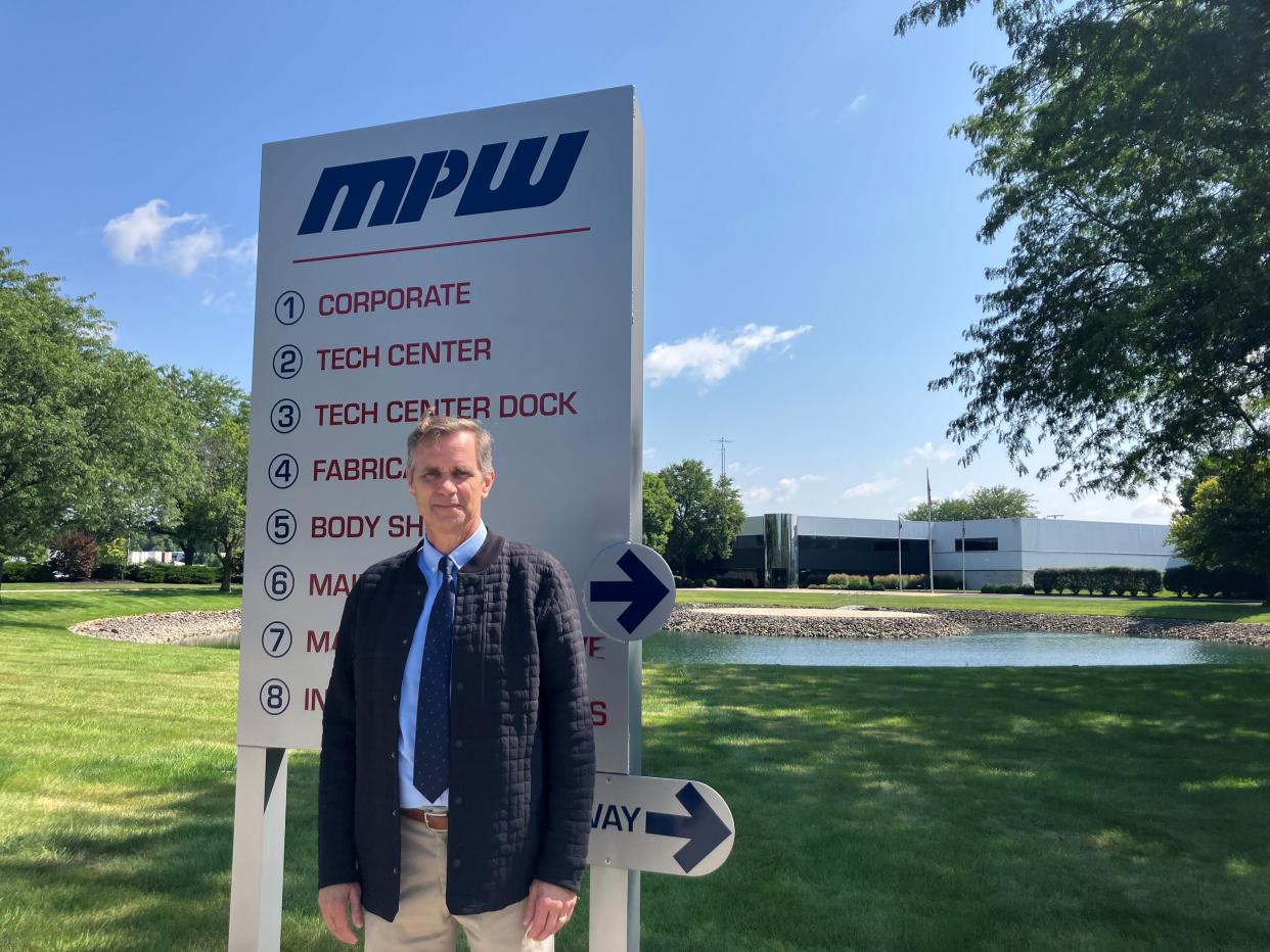 Matt Dawson, a military veteran, returned home in 2016 and found a job at MPW Industrial Services, where he remains today as director of safety and training.