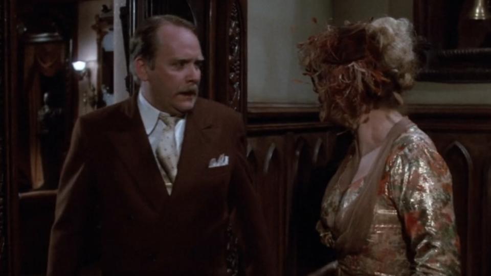 “Just checking.” - Col. Mustard — “Everything all right?” Mrs. Peacock — Yup. Two corpses, everything’s fine.” Col. Mustard