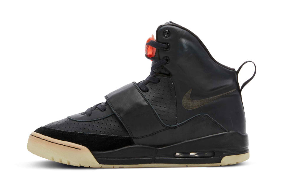 Kanye West “Grammy Worn” Nike Air Yeezy Sample - Credit: Sotheby's